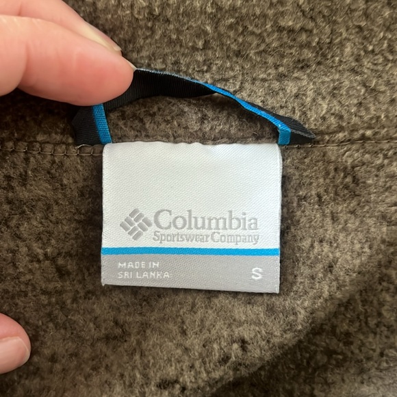 Columbia Women’s brown full-zip sweater jacket size S - Picture 7 of 11